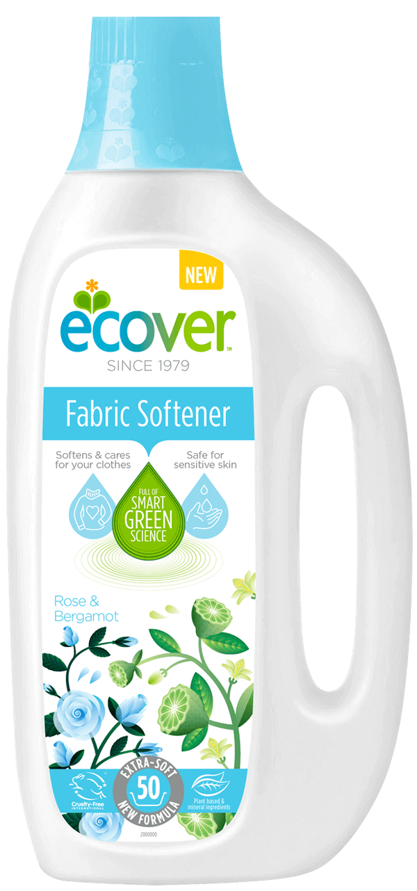 FABRIC SOFTENER ROSE AND BERGAMOT - Ecover